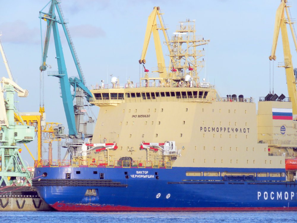 Viktor Chernomyrdin, IMO 9658630, Call sign UDAH, Ice breakers, Photo #7 Viktor Chernomyrdin