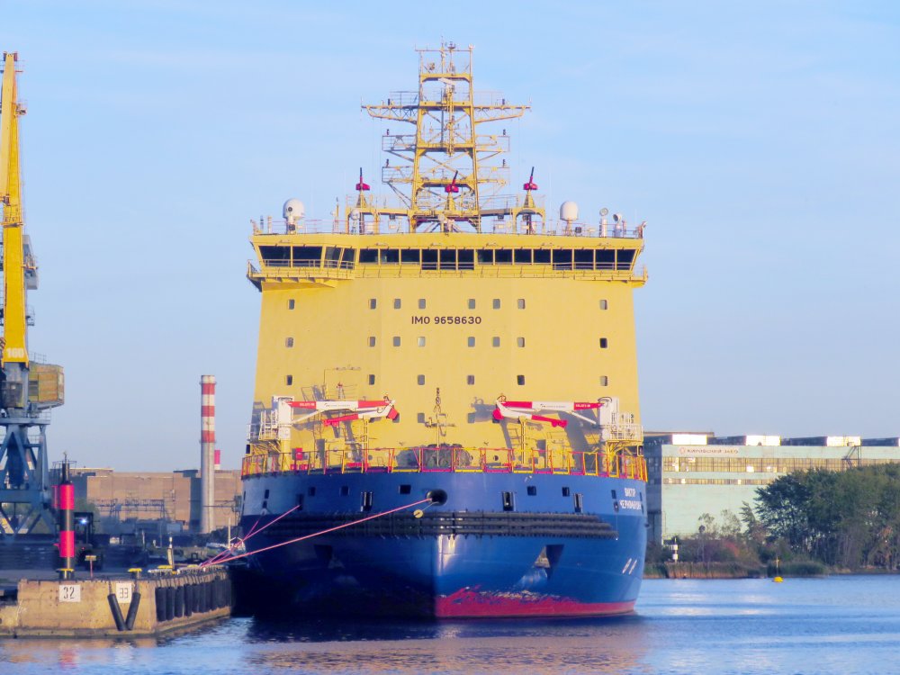 Viktor Chernomyrdin, IMO 9658630, Call sign UDAH, Ice breakers, Photo #3 Viktor Chernomyrdin