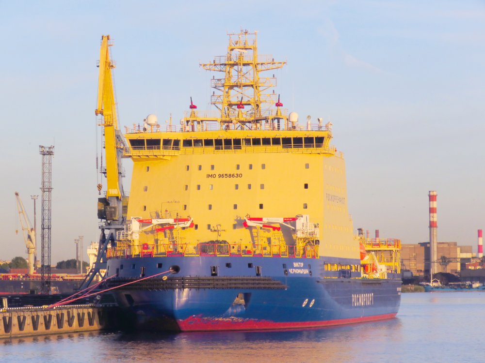 Viktor Chernomyrdin, IMO 9658630, Call sign UDAH, Ice breakers, Photo #2 Viktor Chernomyrdin