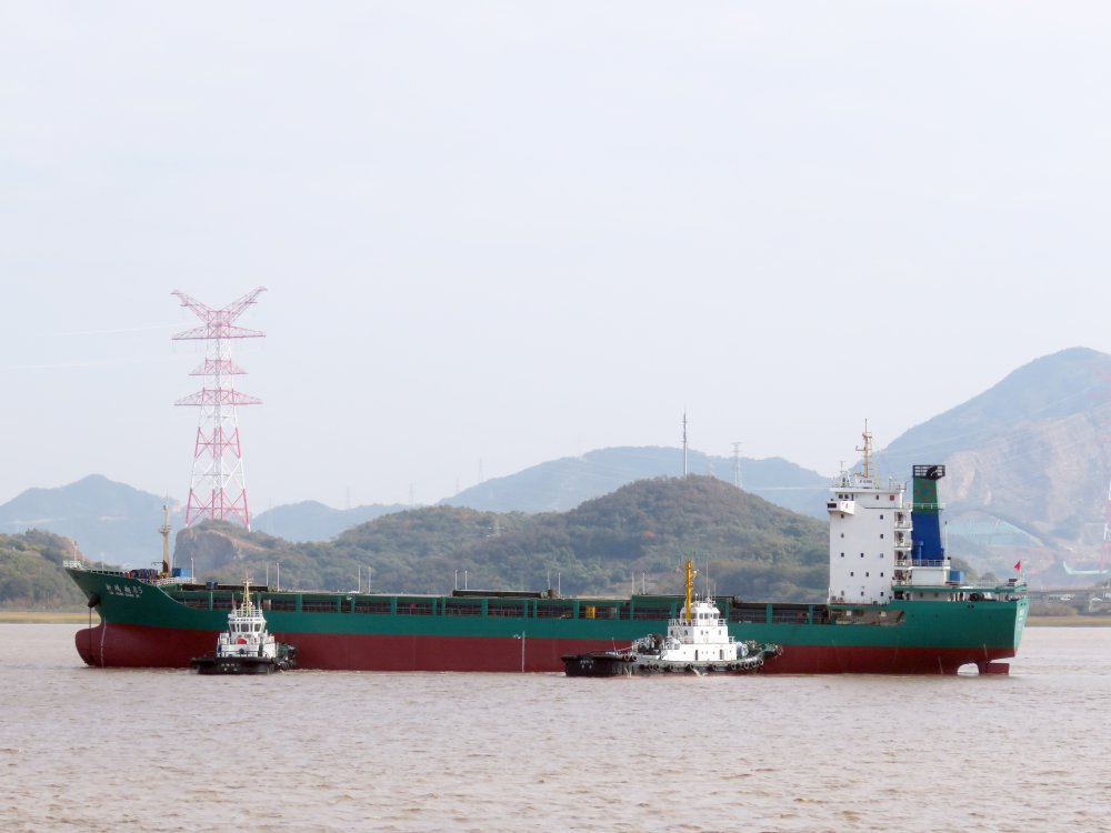Xin Hong Xiang 85, Call sign BMYM, Gearless container ships, Photo #5 Xin Hong Xiang 85