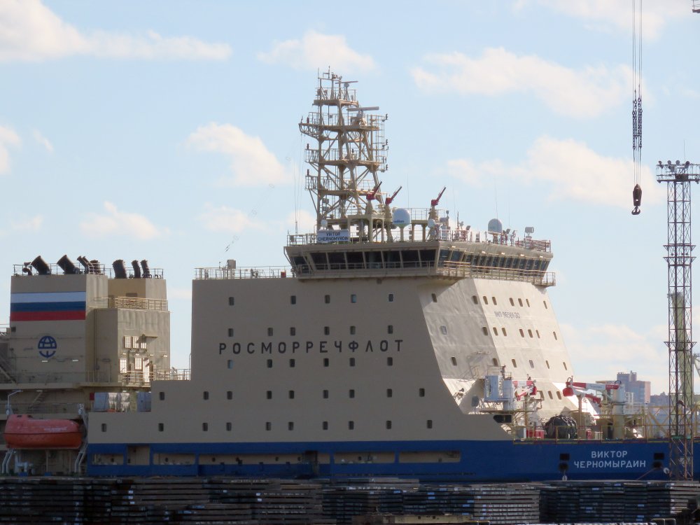 Viktor Chernomyrdin, IMO 9658630, Call sign UDAH, Ice breakers, Photo #10 Viktor Chernomyrdin