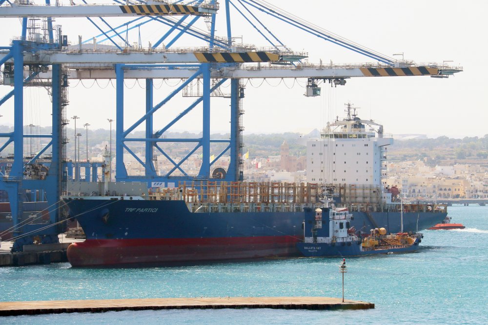 TRF Partici, IMO 9419785, Call sign A8UF9, Gearless container ships, Photo #9 TRF Partici